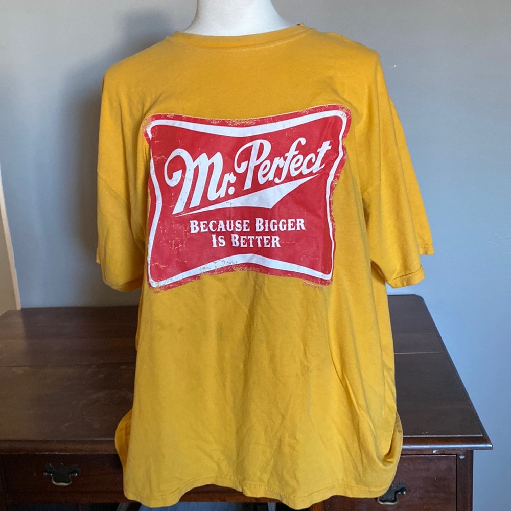 ✅🛍️ 4/$16 Shop Mr. Perfect 2XL shirt